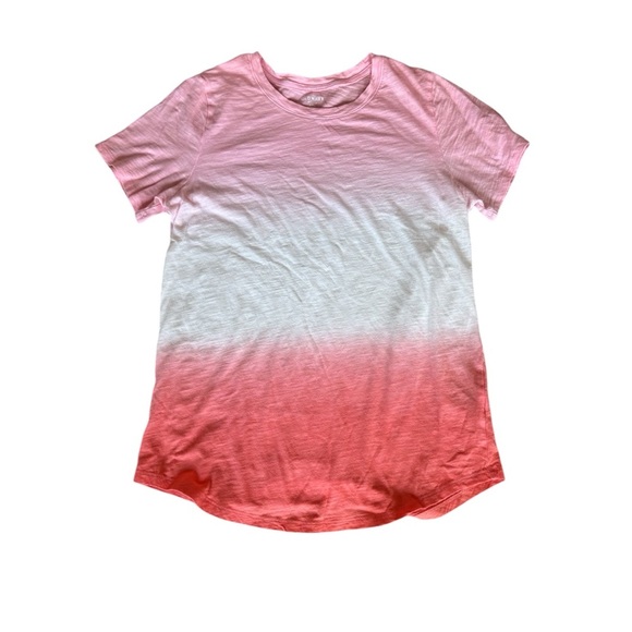 Old Navy Women's Ombre Tee Shirt short sleeve tee - Size Medium Tall - Picture 1 of 6